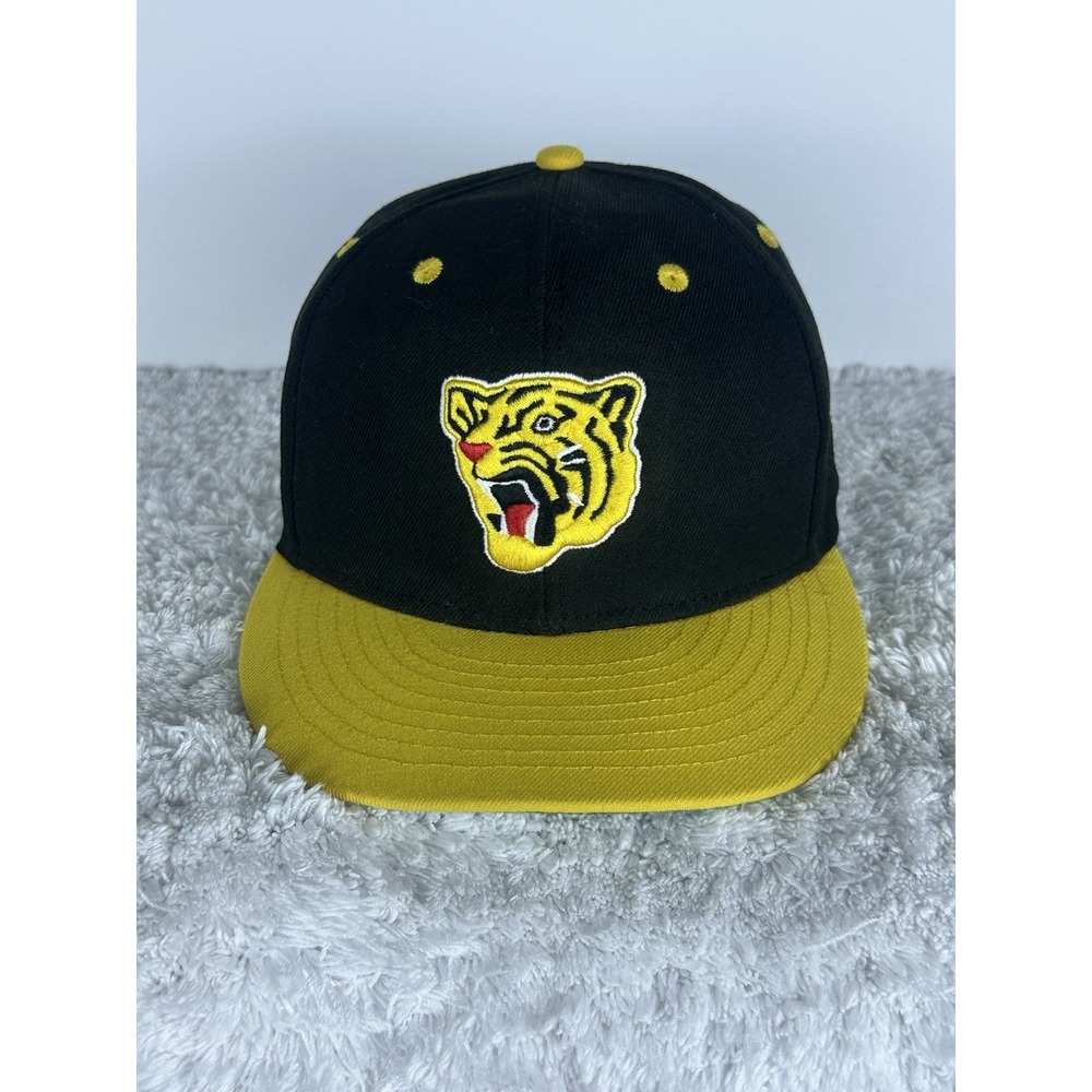 Ebbets Field Flannels Osaka Tigers Fitted Hat Cap Size 7 1/8 Japanese Baseball